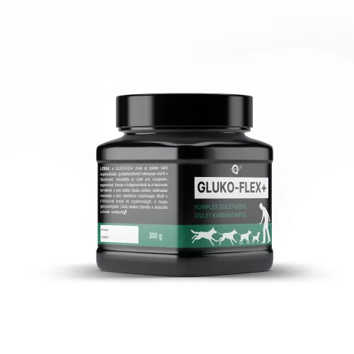 GLUKO-FLEX+, intenzív ízületi támogató por, 300 g  - kutyáknak