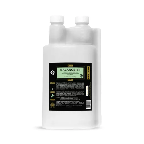 BALANCE olaj, bőr-szőr egyensúly, 3 az 1-ben olajkeverék, 1000 ml - lovaknak