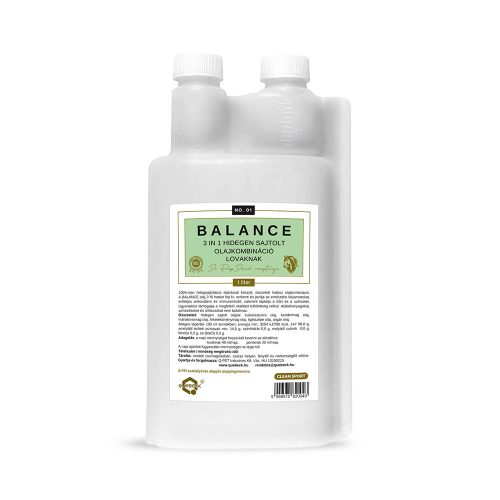 BALANCE olaj – összetett hatású, 3 az 1-ben olajkeverék, 1000 ml