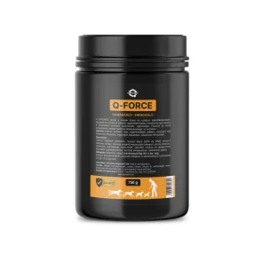   Q-FORCE energiapótló, regenerálást támogató por, 750 g - kutyáknak