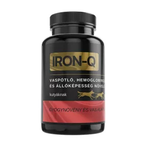 IRON-Q - vaspótló tabletta 120db - kutyáknak