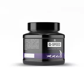   Q-SPEED - intenzív hatású, légzést támogató por, 250g - kutyáknak