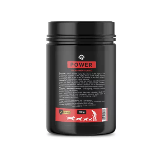 POWER - izomkondició támogató por, 750 g - kutyáknak