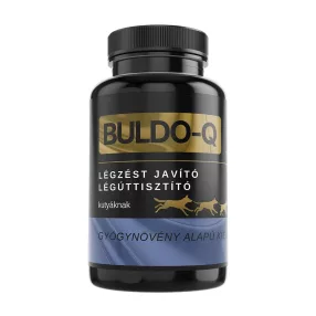 BULDO-Q - légzést támogató tabletta, 100db - kutyáknak
