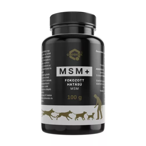 MSM+  ízület- és kötőszövet támogató por, 100 g - kutyáknak