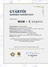 MSM + C vitamin, 1000 gramm