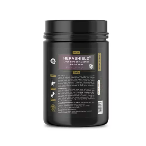 HEPASHIELD® – májfunkció támogatás, 1000 gramm - lovaknak