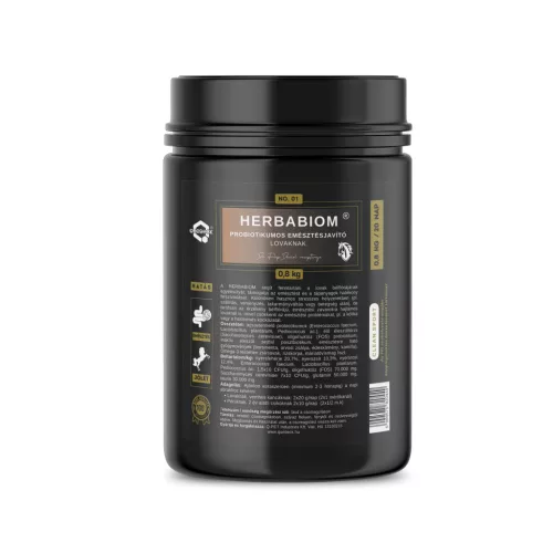 HERBABIOM® – bélflóra támogató, 800 gramm - lovaknak