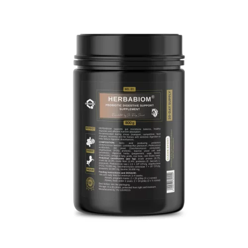 HERBABIOM® – bélflóra támogató, 800 gramm - lovaknak