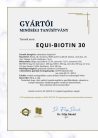 EQUI-BIOTIN 30 – pata és szarutámogató, 800 gramm