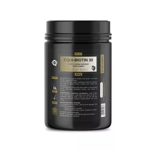 EQUI-BIOTIN 30 – Hoof & Horn Support, 800 g
