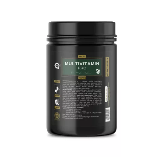 MULTIVITAMIN PRO – komplex immun-támogató, 1000 gramm - lovaknak