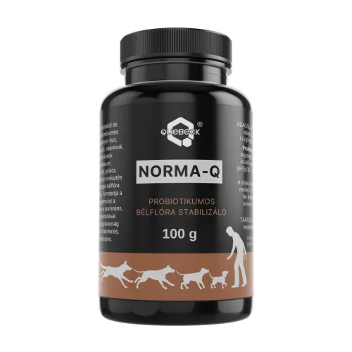 NORMA-Q probiotikumos bélflóra támogató por, 100g - kutyáknak