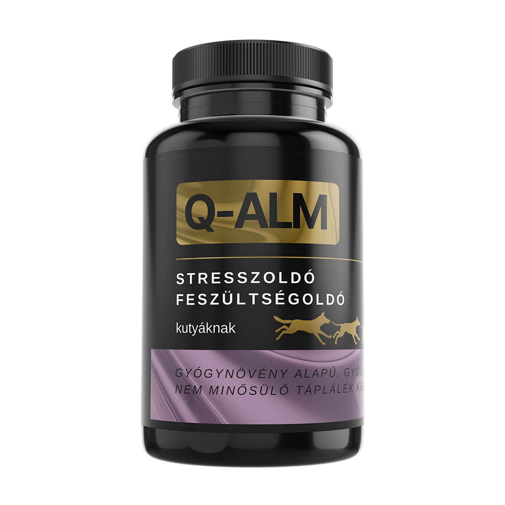 Quebeck Q-Alm stresszoldó, szorongásgátló kapszula kutyáknak
